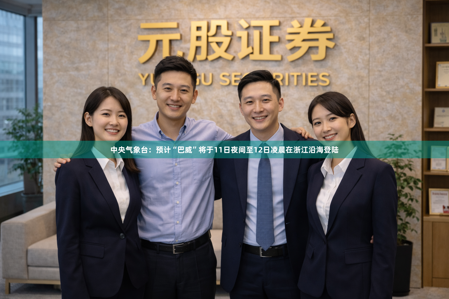 中央气象台：预计“巴威”将于11日夜间至12日凌晨在浙江沿海登陆