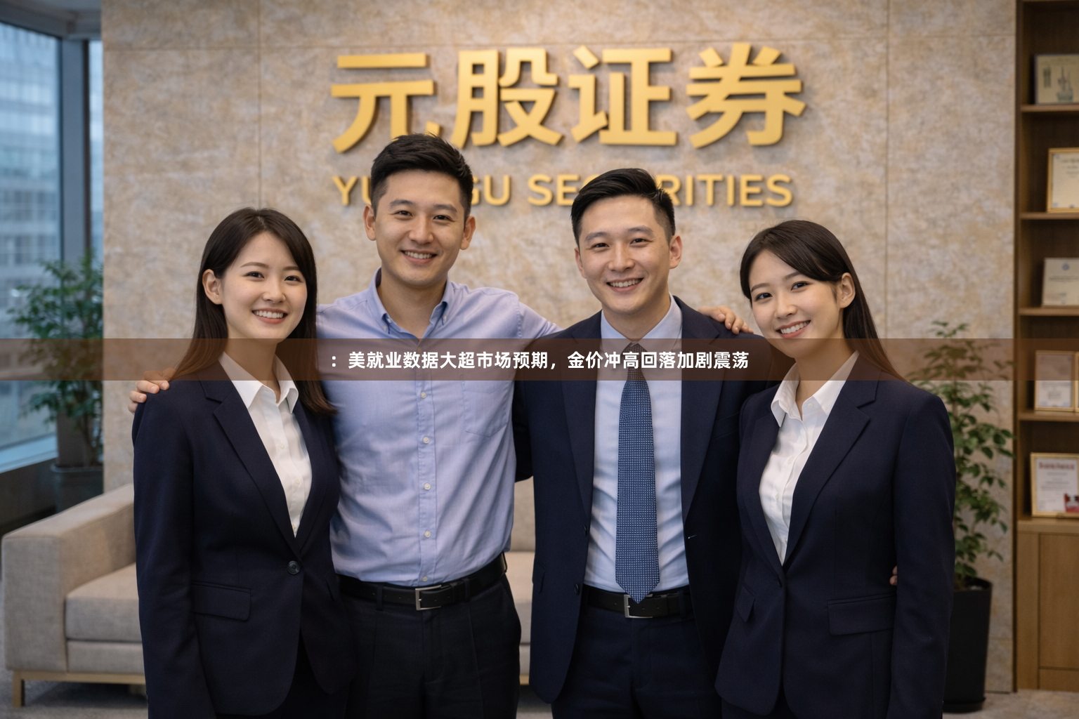 ：美就业数据大超市场预期，金价冲高回落加剧震荡